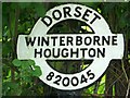 Sign detail, Winterborne Houghton