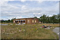 Derelict buildings on former RAF Finningley