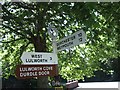 Signpost at Winfrith Newburgh