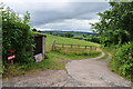 Mid Devon : Entrance to Shortridge Hill