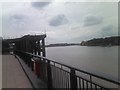 View of housing on the Isle of Dogs from Ballast Quay