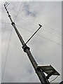 NG3342 : High tech wind vane (2) by Richard Dorrell