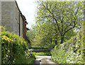 2010 : Byroad and cottages, Kington St. Michael