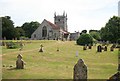 Downton church and grave yard 