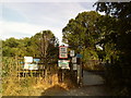 Pedestrian crossing over the railway