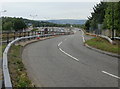 Slip road onto Caerleon Road, Newport 