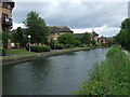 Riverside housing by the Stort Navigation