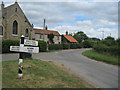 Road junction at Gayton le Marsh