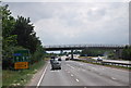 Bridge over the A14 near the A11 turn off