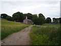 Lane leading to Brownber Home Farm