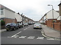 Looking from Burrfields Road into Vernon Road