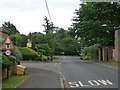 Road junctions off Thiefhole Lane