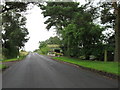 Country road towards Lordsgate Farm