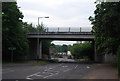 A11 bridge over Bluebell Rd, Eaton