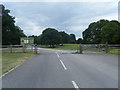 Trentham Estate entrance with cattlegrid