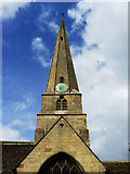 SO9422 : St Mary's Church spire, Cheltenham by Brian Robert Marshall