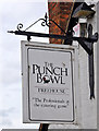 The Punch Bowl (inn sign), Ludlow Road near Bridgnorth