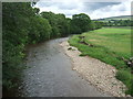 NY7710 : River Eden from Eastfield Bridge by David Brown