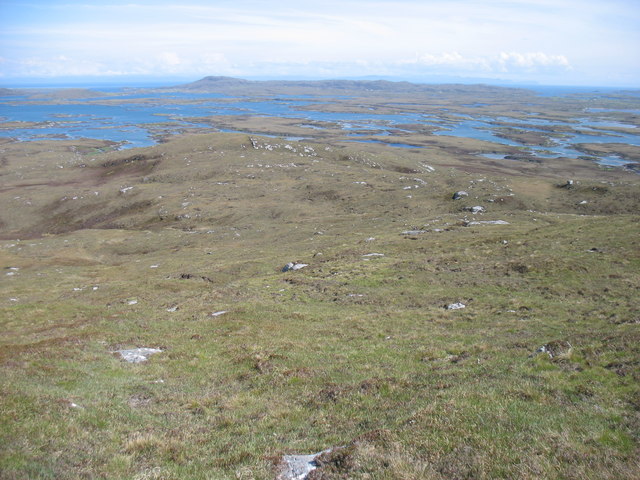South-east slopes of Beinn Mhor, North Uist 