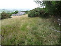 Dilapidated farm buildings at Pen-y-gaer-uchaf