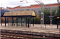 Waiting shelter on Wolverton Station