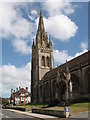 Tower and spire of All Saints in Ryde