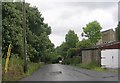 Dean Brook Road - viewed from Miry Lane