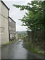 Looking down Deanhouse Lane