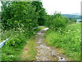 Part of the old A95 road near Tommore