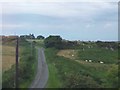 Minor road towards Graig Farm