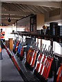 Greenford East Signal Box - the interior