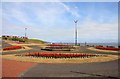 ST1166 : Flowerbeds on the seafront by Steve Daniels