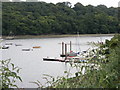 Ferry Landing stage near Malpas