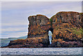 NM3044 : Rock Arch, Cairn na Burgh More by Dutyhog