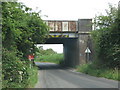 Railway bridge east of Pilning Station