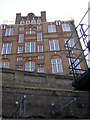 School building from Whitechapel Station