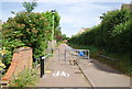 Footpath and cycleway heading south off Bish Barnebee Way