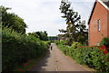 Cycleway and footpath heading south