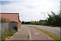 Cycle Lane, Three Score Rd