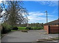 Entrance to playing field from Victoria Passage