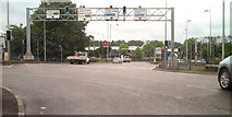 SJ9091 : Portwood Roundabout by David Dixon