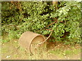 Abandoned roller for the Cricket pitch