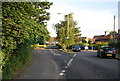 Bus Lane at the end of Earlham Green Lane