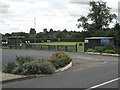 Bowling green and entrance, Snitterfield Sports Club