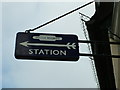 Old British Railways sign in Ware High Street