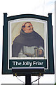 The sign of The Jolly Friar