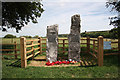 SK7046 : Hoveringham Lancaster Memorial by Richard Croft