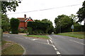 Junction of Leasam Lane and A268