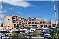 Luxury apartments at Port Solent