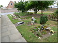 Memorial garden outside East Worthing RC Church